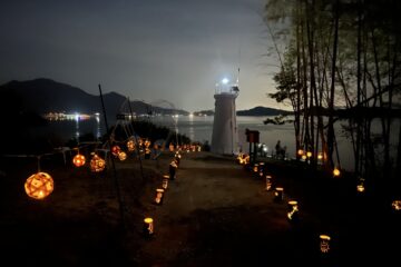 灯台竹灯りイベント🎋も大盛況❢